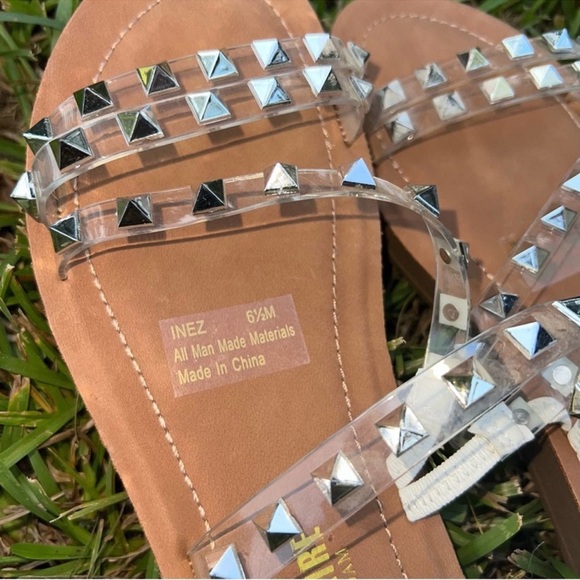 Cushionaire Memory Foam Sandals- Thick Comfortable Studded Sandals- Inez - Picture 4 of 4
